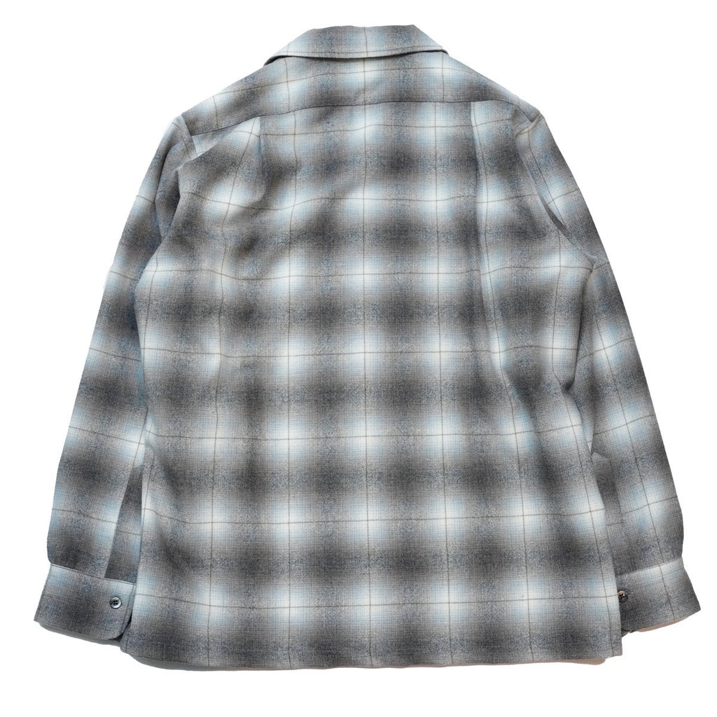 WOOL CHECK SHIRT / IVORY – SC WEB STORE
