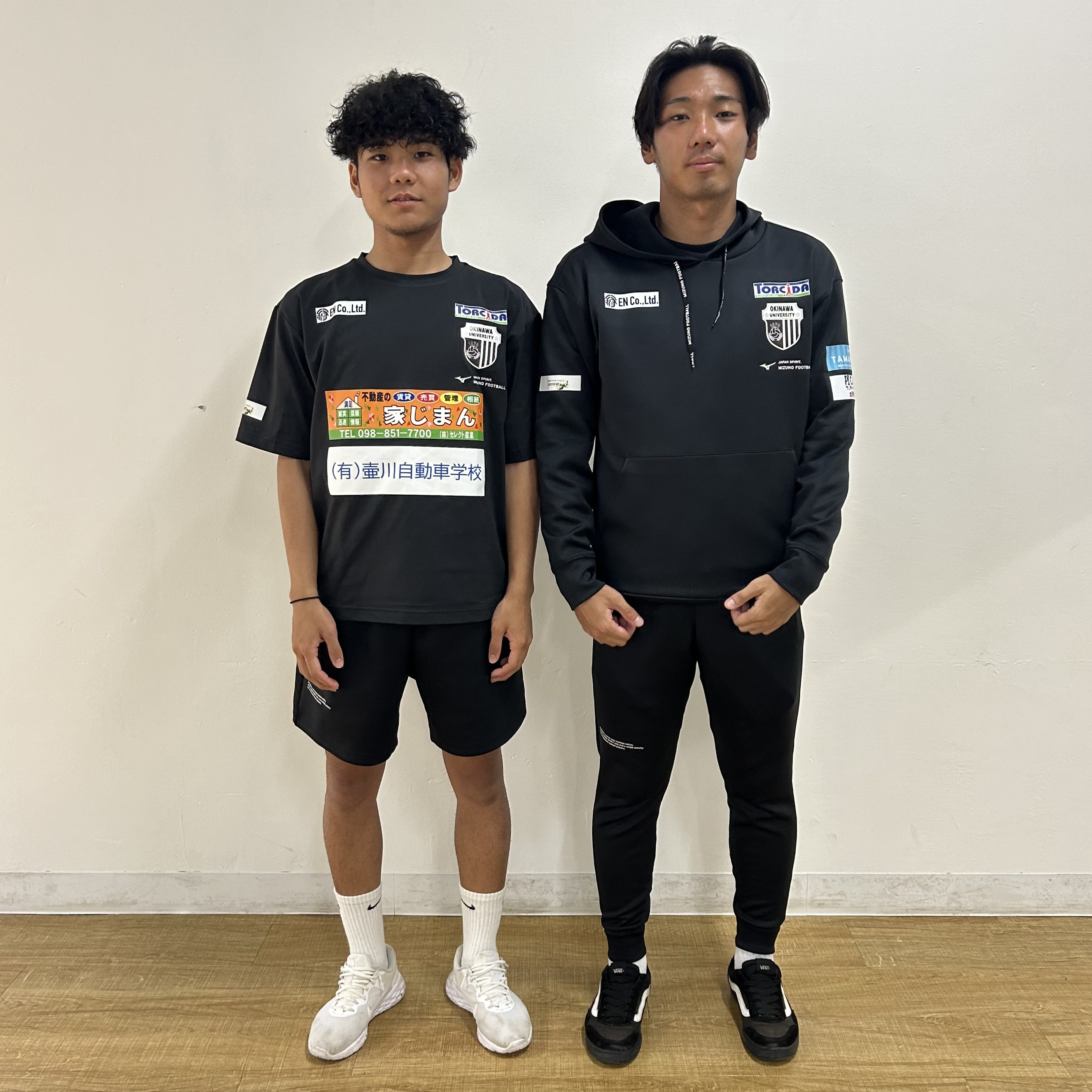 新しい移動着&アップ着が完成しました！ | ニュース | 沖縄大学