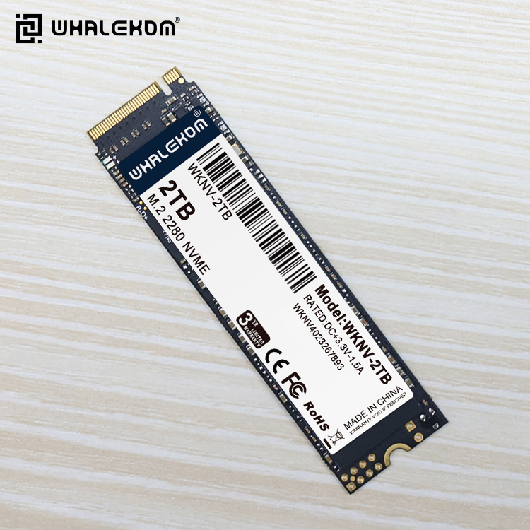 WHalekom M.2 NVMe SSD - 128GB to 2TB Internal Solid State Drive