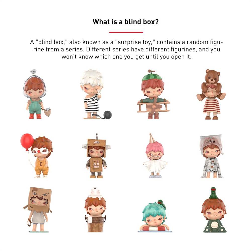 POP MART HIRONOリトルミスチーフ ブラインドボックスフィギュア