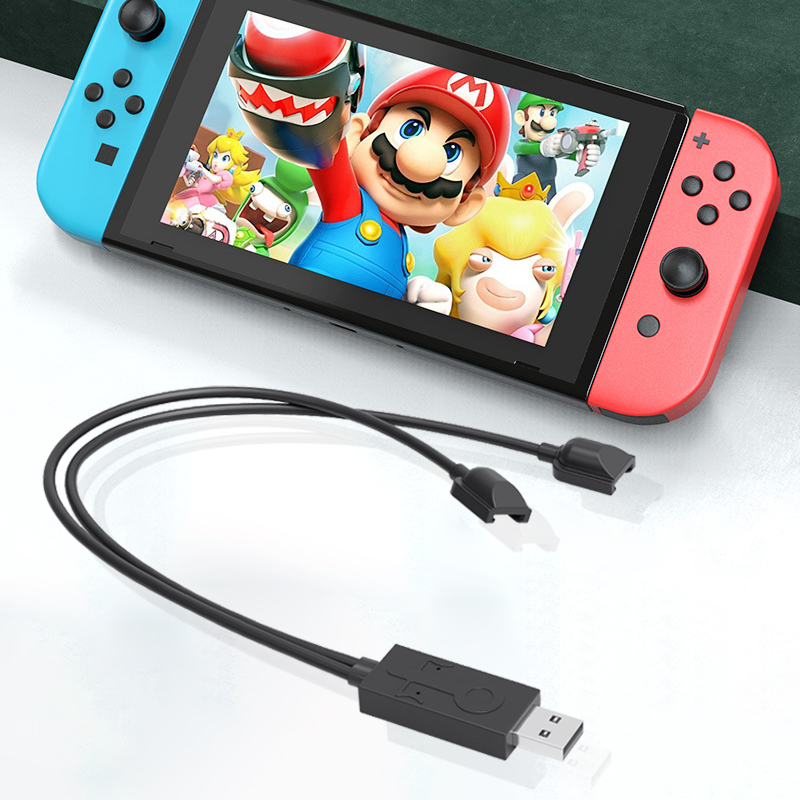 スイッチジョイコンハンドル充電ケーブル充電器は、Ns Nintendo Switch