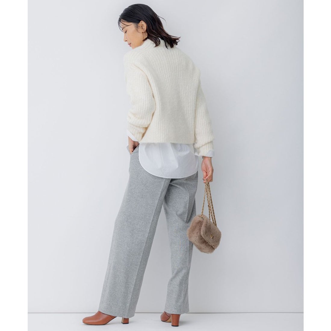 ニジュウサンクオオキイサイズ 23区（大きいサイズ） ブラッシュド