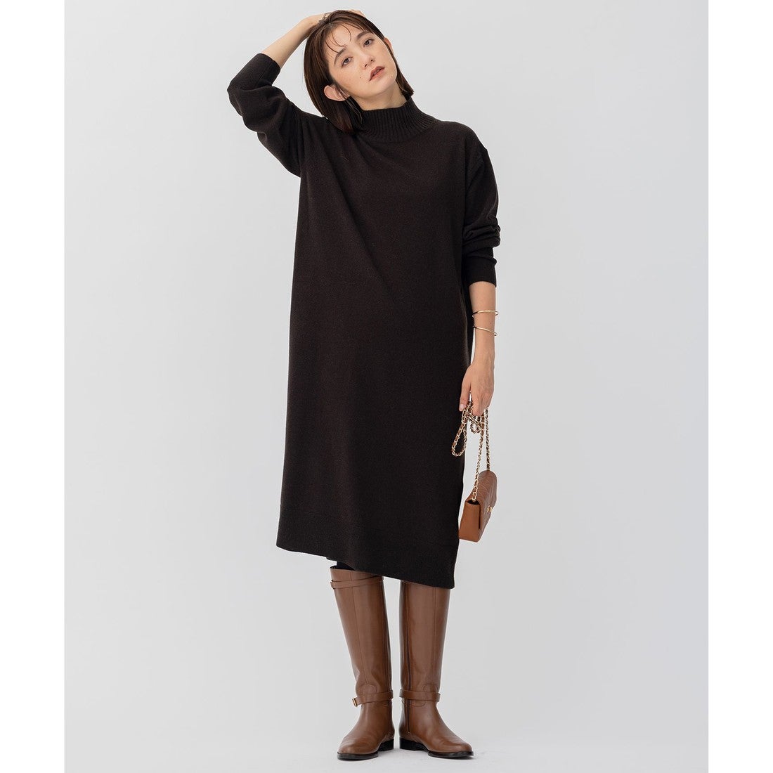 23区（大きいサイズ） 【カタログ掲載】ウールカシミヤブレンド