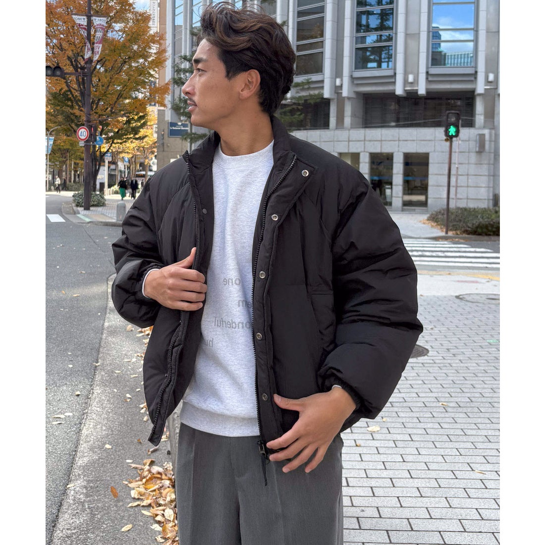 キャナルジーン CANAL JEAN choice_cnl/KONK スタンドダウンジャケット