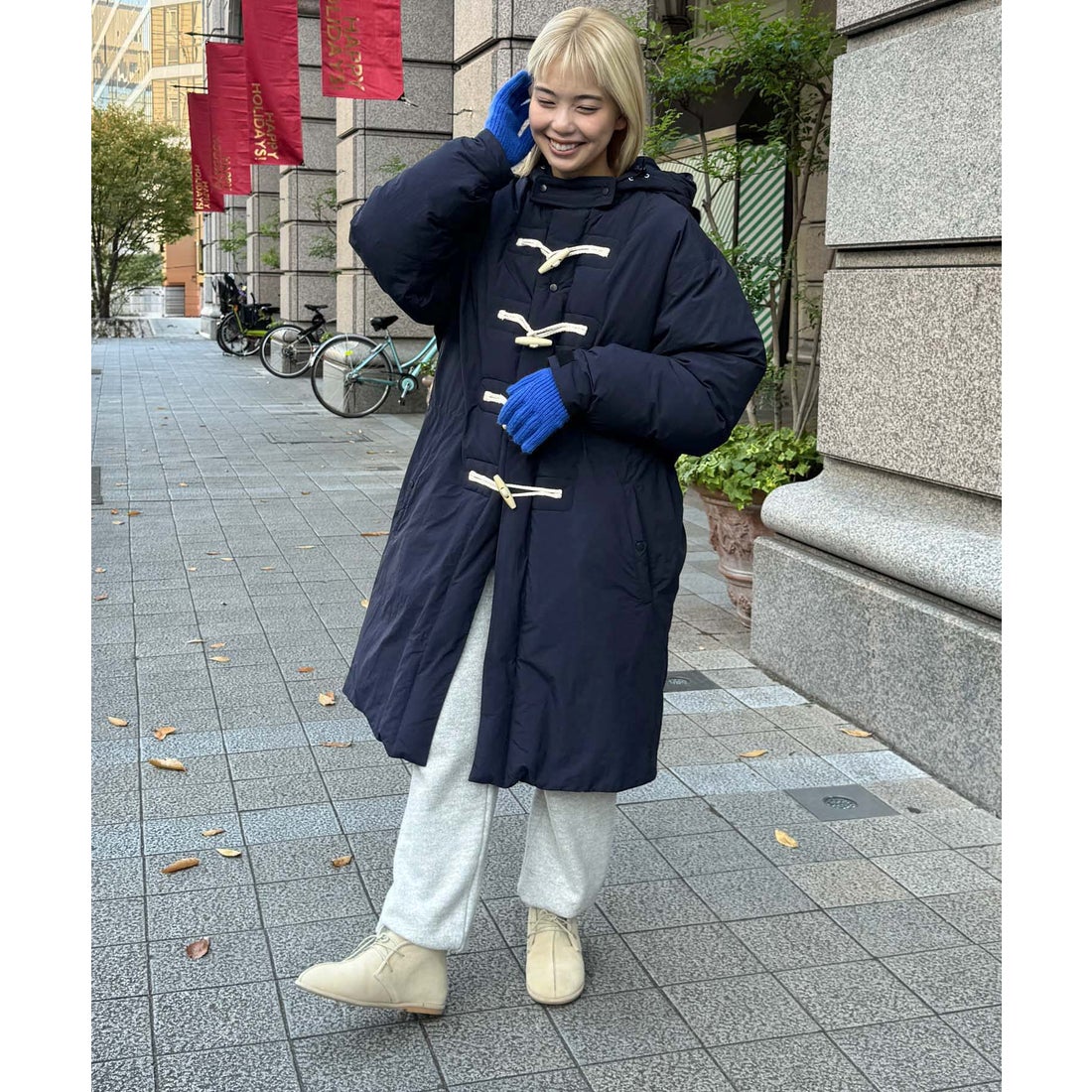 キャナルジーン CANAL JEAN El mar(エルマール) ダッフルダウンコート