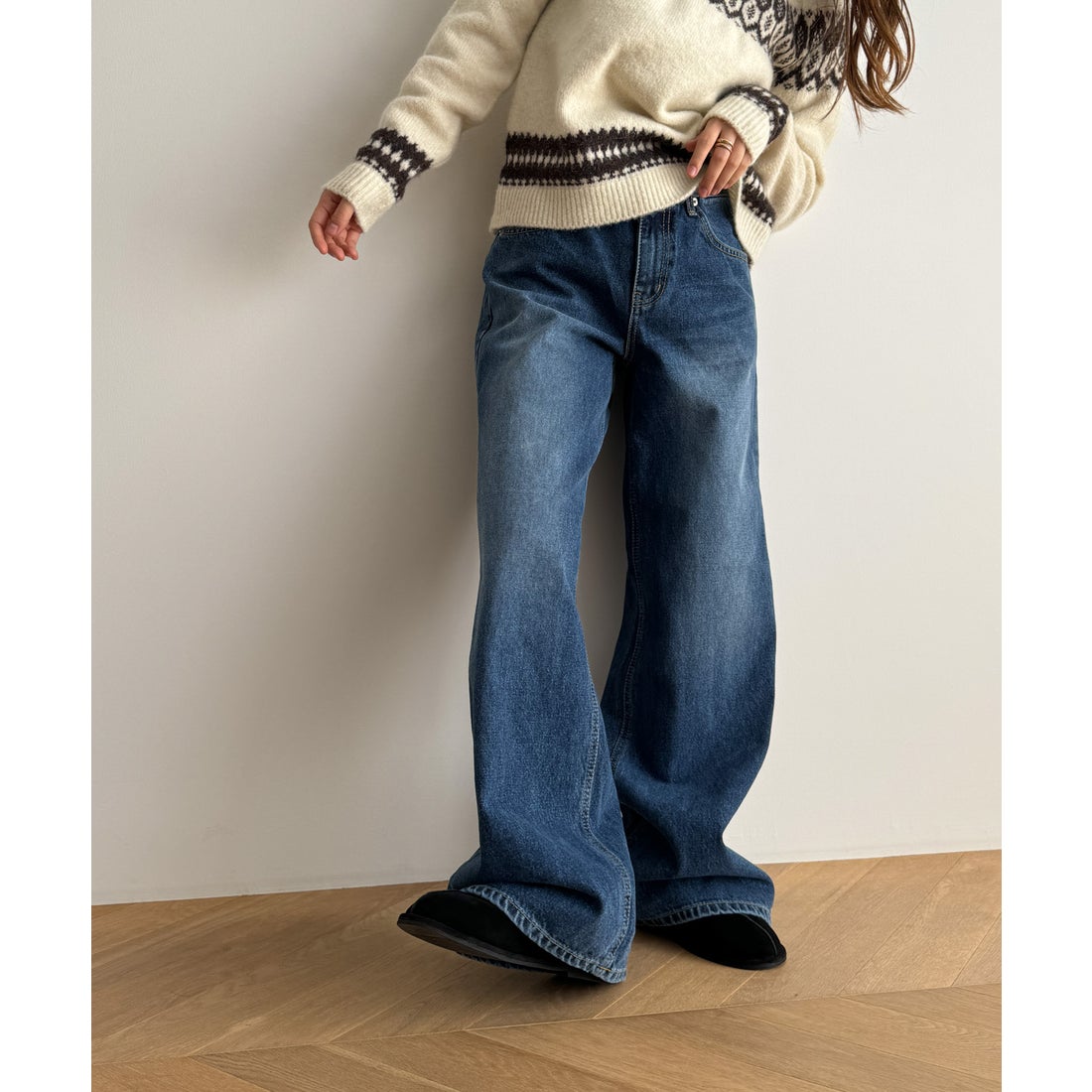 キャナルジーン CANAL JEAN El mar(エルマール) ローウエストデニム