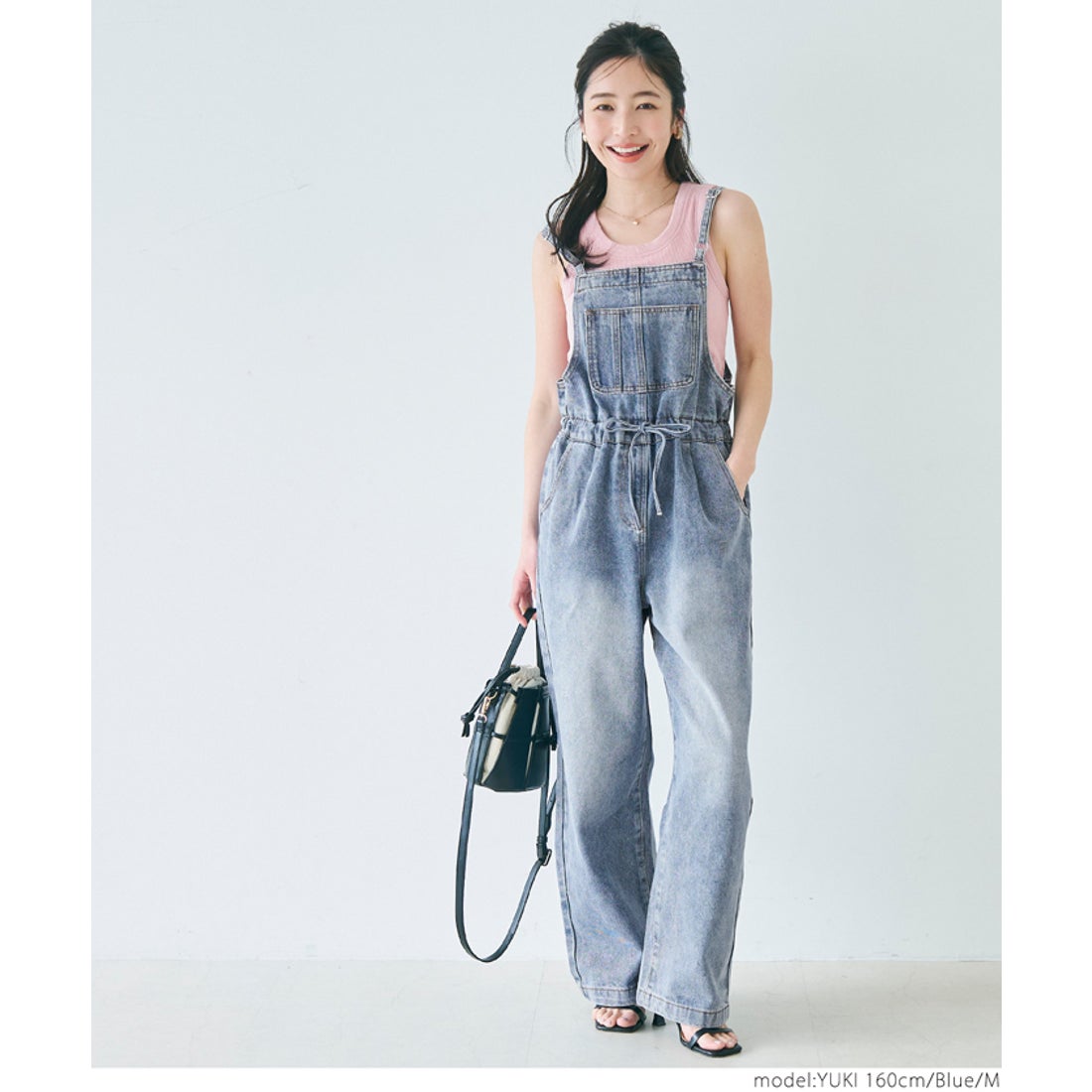 コカ coca デニムサロペット （Blue） - ファッション通販 MAGASEEK