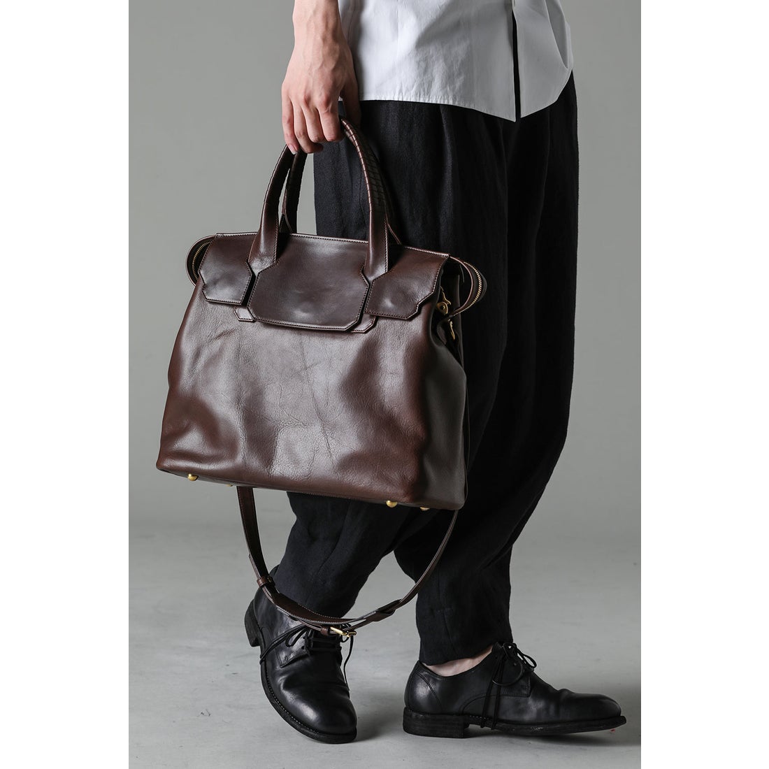 コーネリアンタウラス cornelian taurus Key Hole Boston MID(Brown