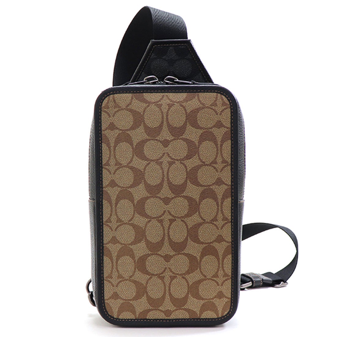 コーチ COACH コーチ ボディバッグ メンズ COACH カーキ×チャコール
