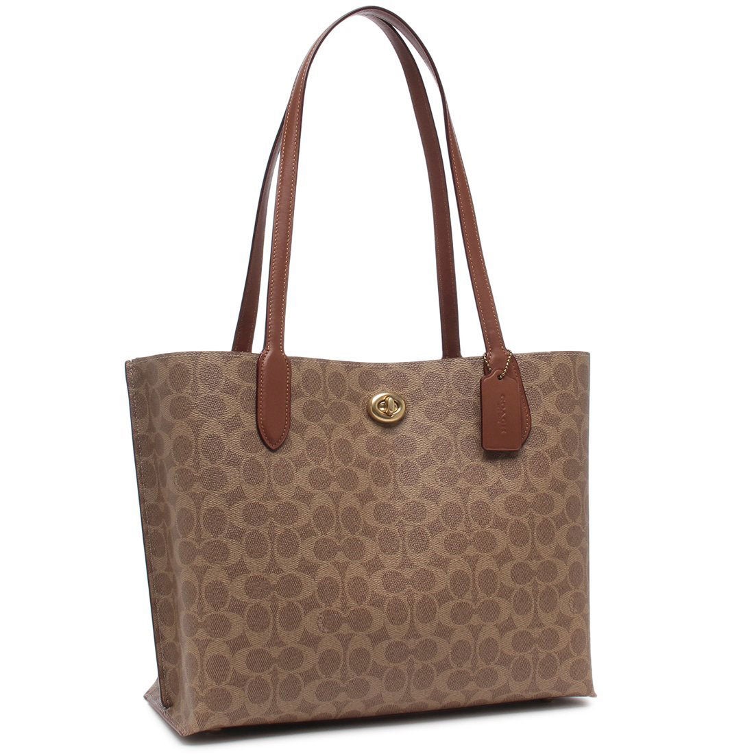コーチ COACH トートバッグ ウィロウ トート シグネチャー キャンバス