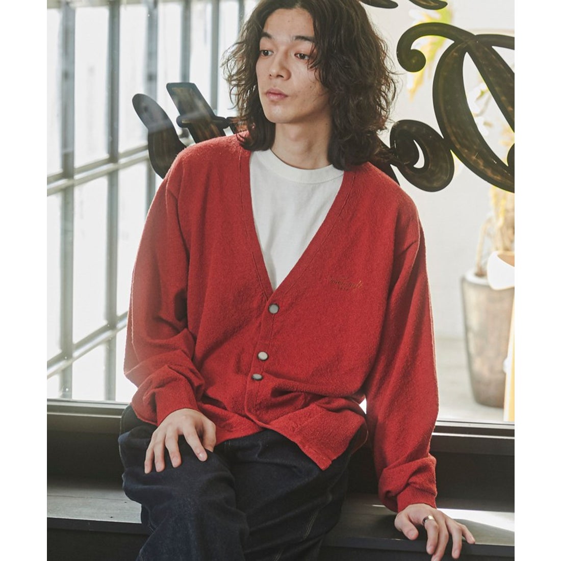 coen TOWNCRAFT（タウンクラフト）別注ループヤーンニットカーディガン