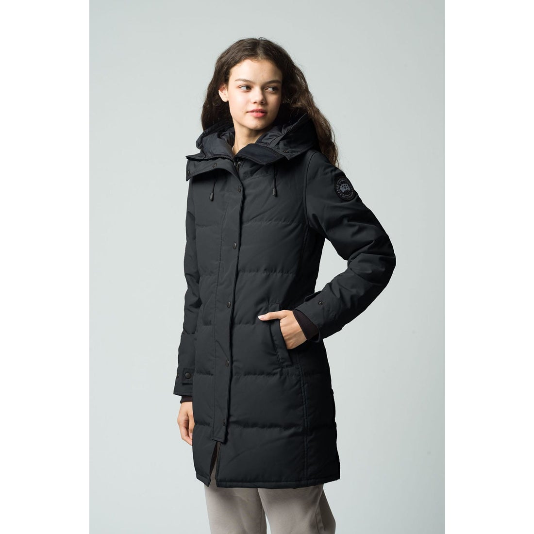 カナダグース CANADA GOOSE Mackenzie Parka （Black） -FASCINATE