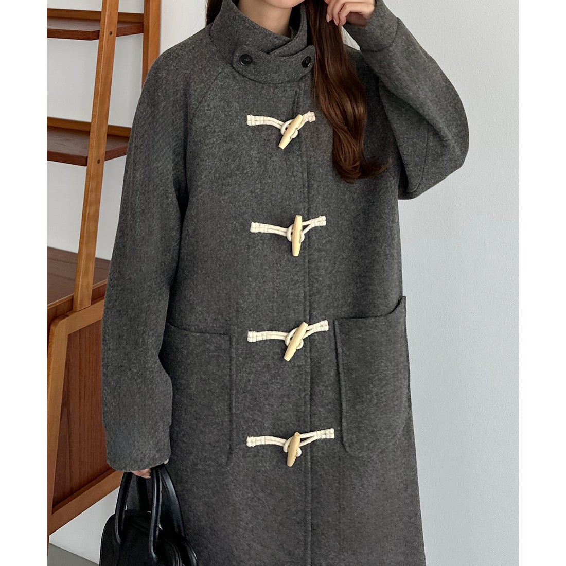 カラウティア callautia callautia オーバーダッフルコート