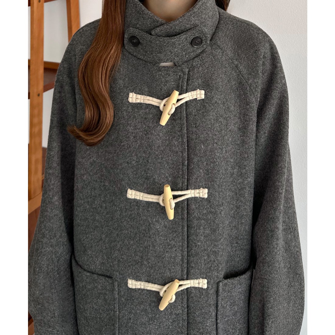 カラウティア callautia callautia オーバーダッフルコート