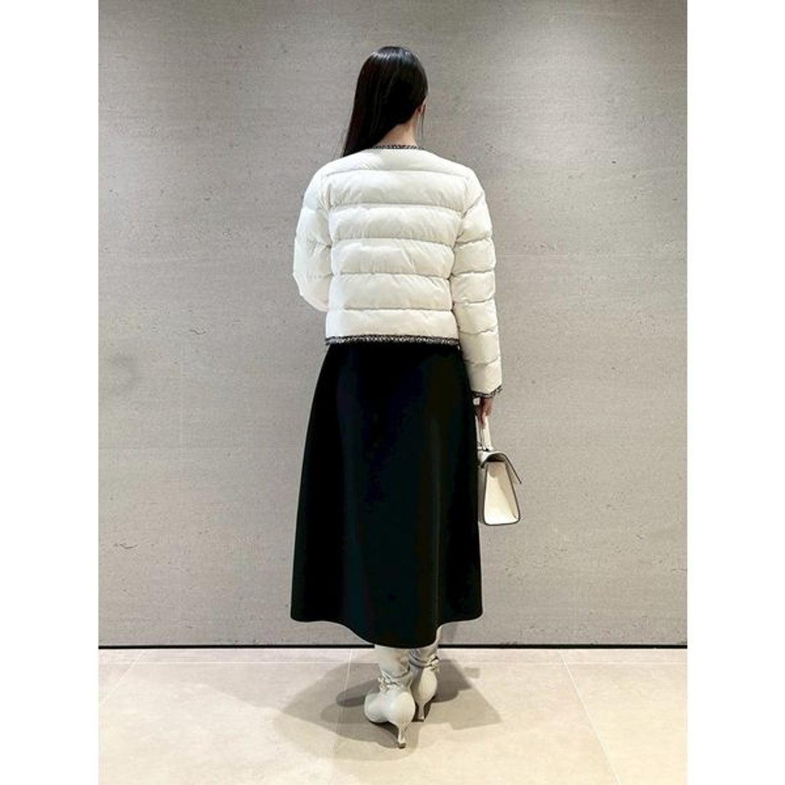 セルフォード CELFORD トリムデザインキルティングジャケット （BLK