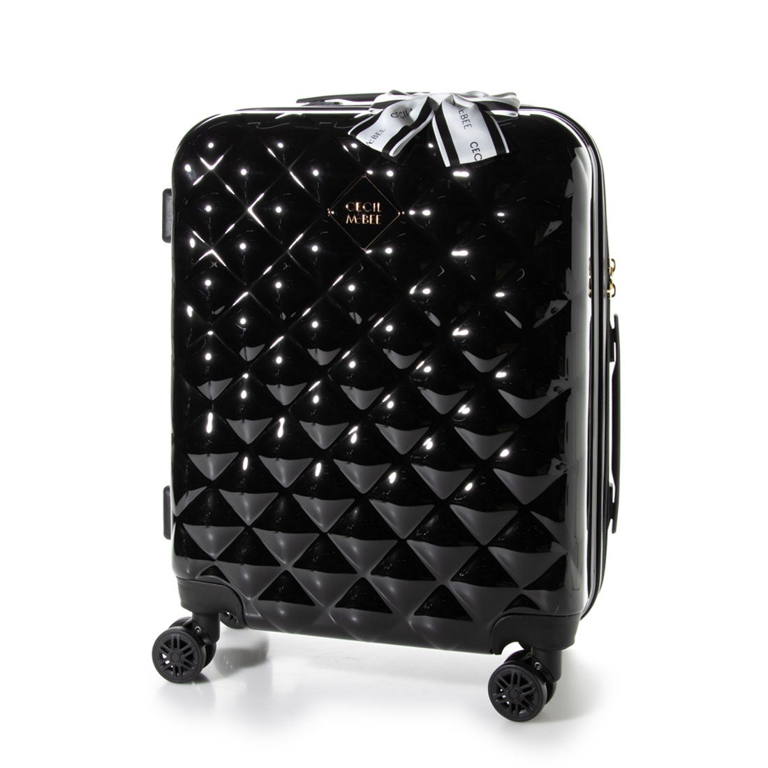 セシルマクビー CECIL McBEE Sサイズ キルト風キャリーケース