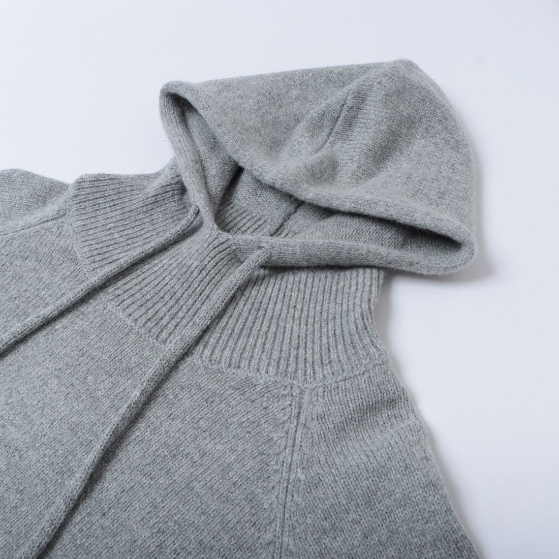 クラネ CLANE SHORT KNIT HOODIE （IVORY） - ファッション通販