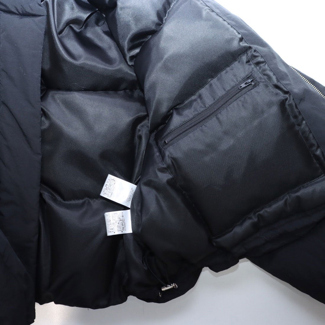 クラネ CLANE BALLOON SHORT DOWN JACKET （BLACK） - ファッション
