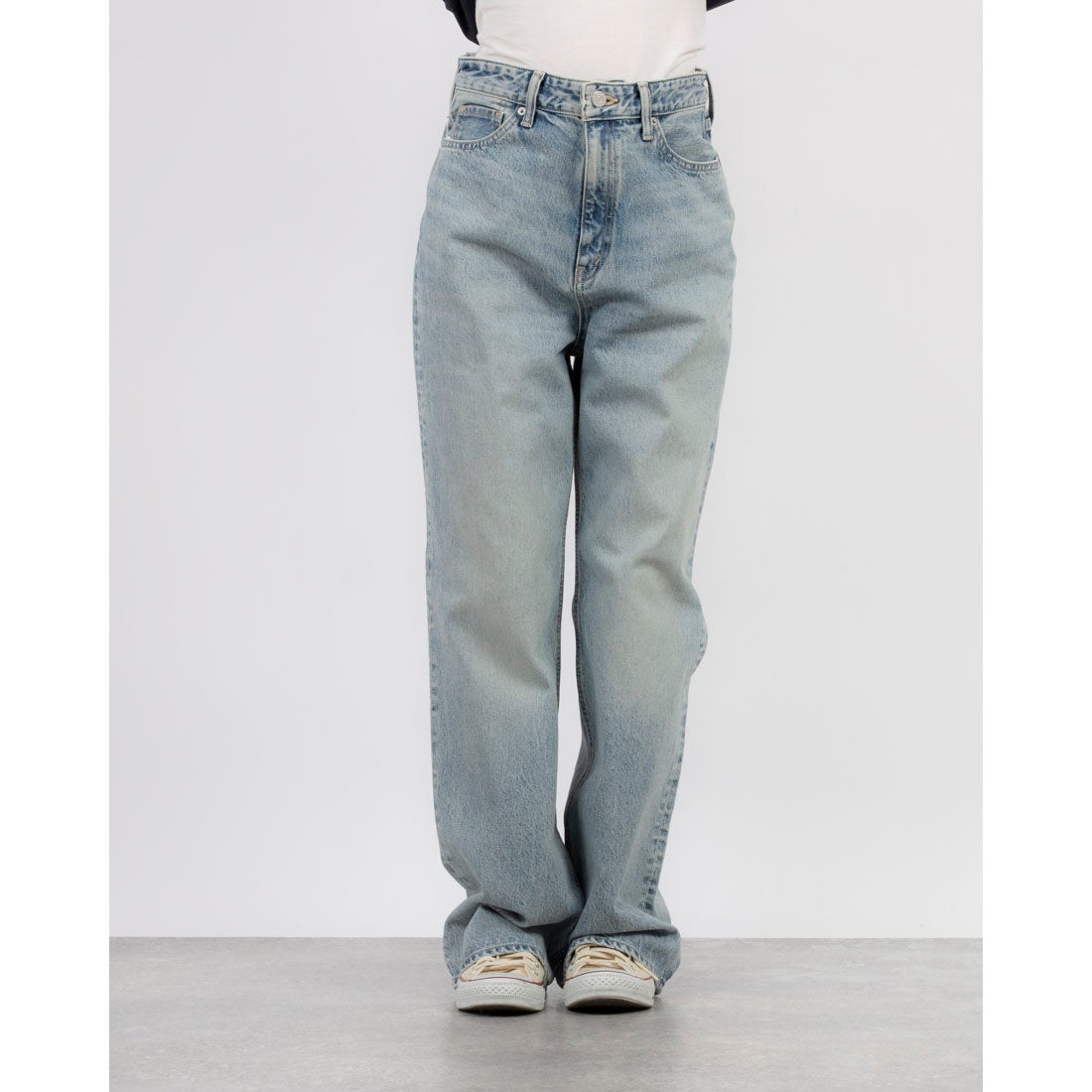 クラネ CLANE SECOND DENIM PANTS （ICE BLUE） -靴＆ファッション通販