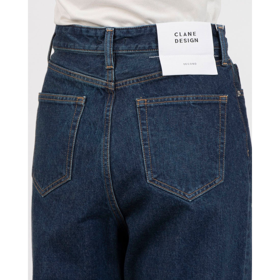 クラネ CLANE SECOND DENIM PANTS （BLUE） - ファッション通販