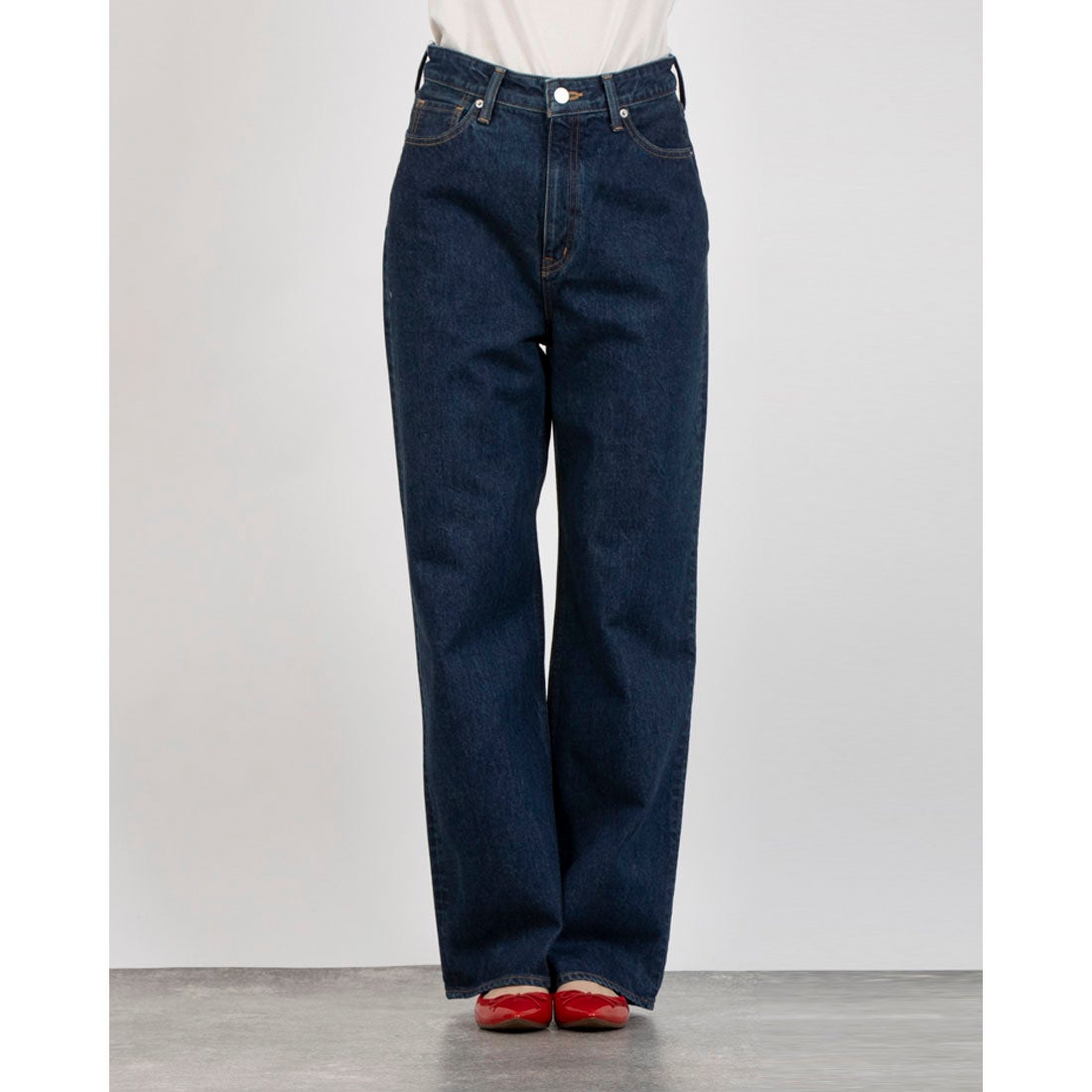 クラネ CLANE SECOND DENIM PANTS （BLUE） - ファッション通販