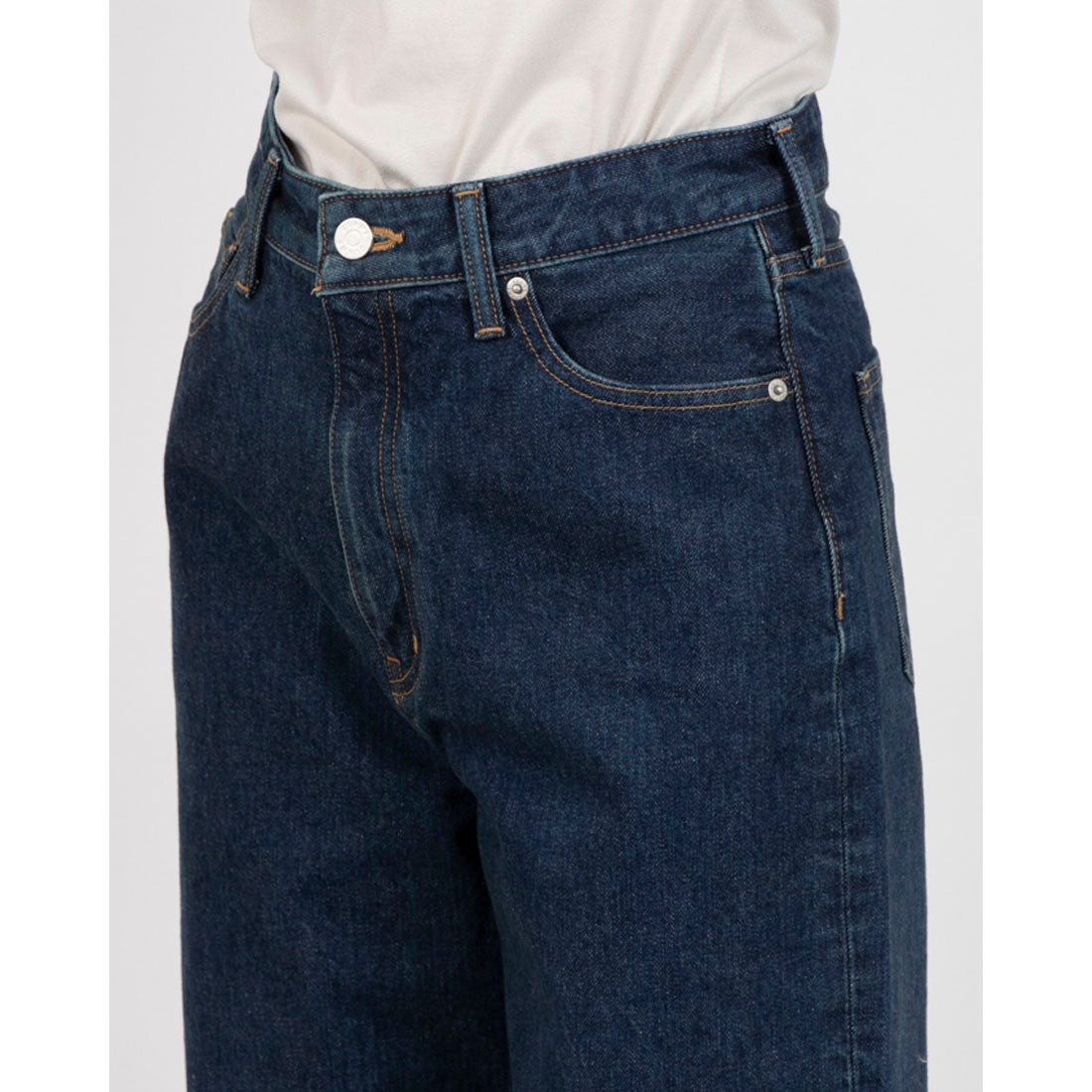 クラネ CLANE SECOND DENIM PANTS （BLUE） - ファッション通販