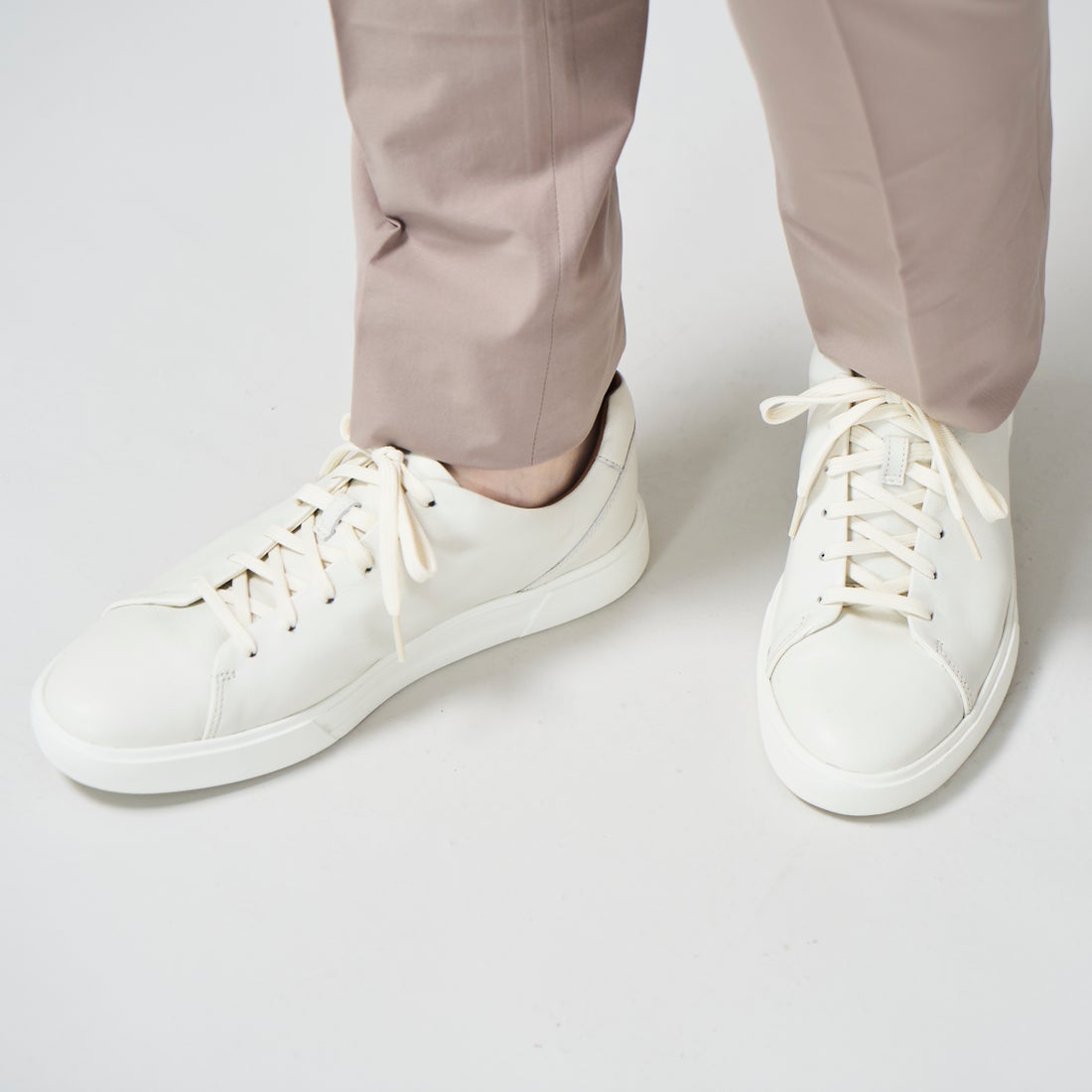 Un Costa Lace / メンズ アンコスタレース （ホワイトレザー） -Clarks
