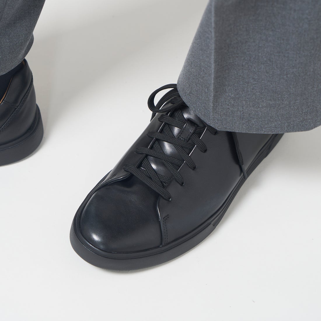 Un Costa Lace / メンズ アンコスタレース （ブラックレザー） -Clarks