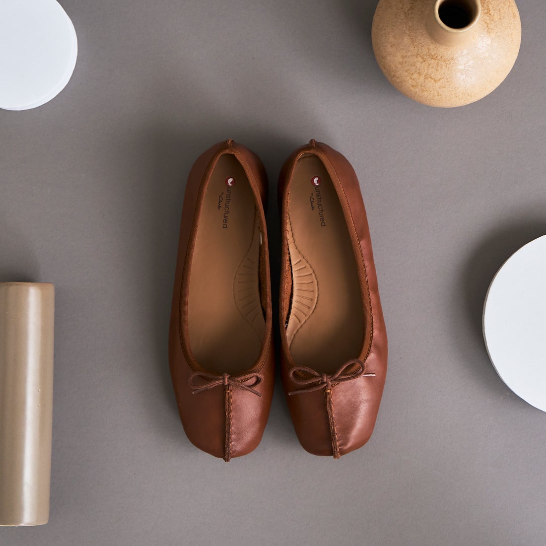 Freckle Ice / フレックルアイス（ダークタンレザー） -Clarks