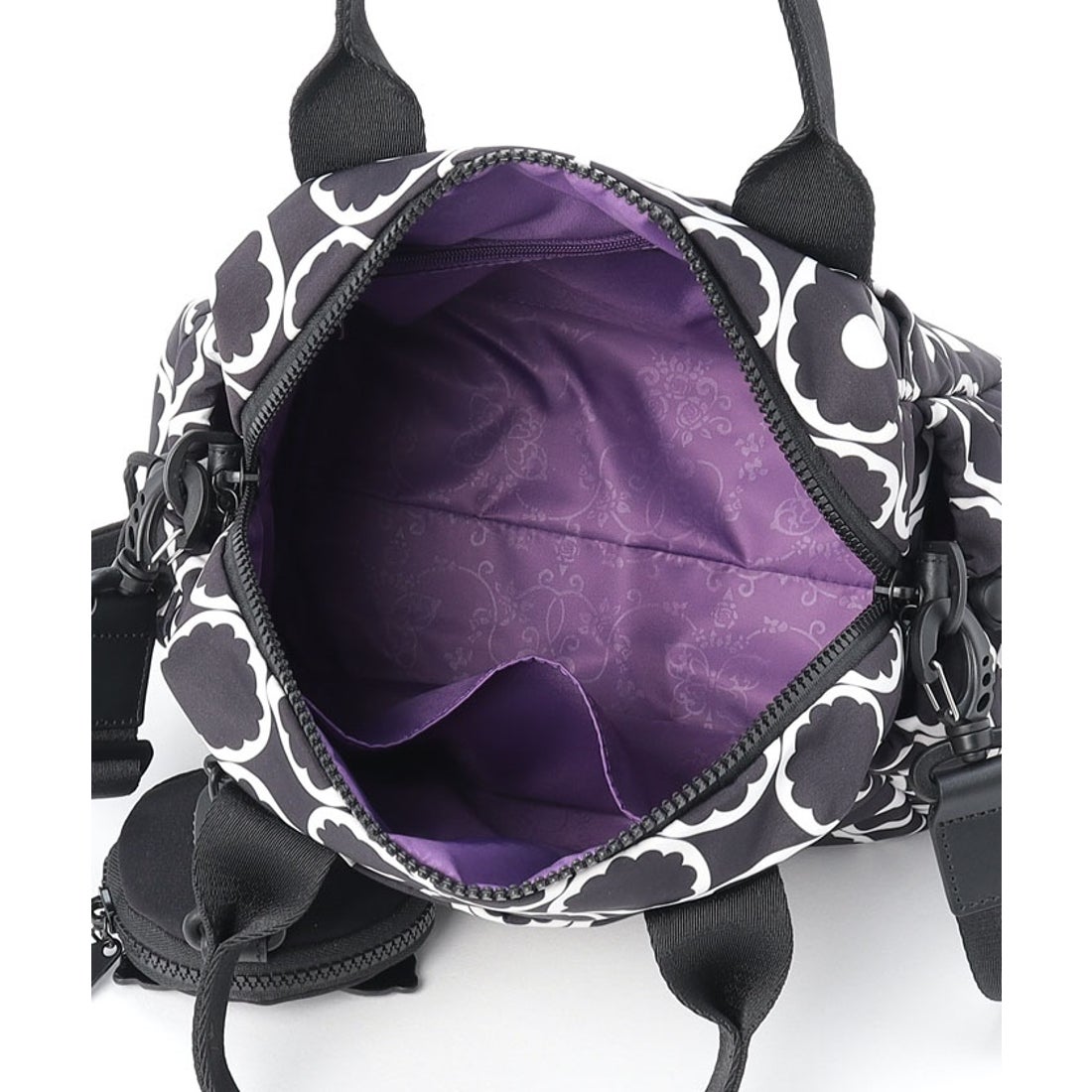 ANNA SUI ヴァケーション ミニボストンバッグ （ブラック） -人気