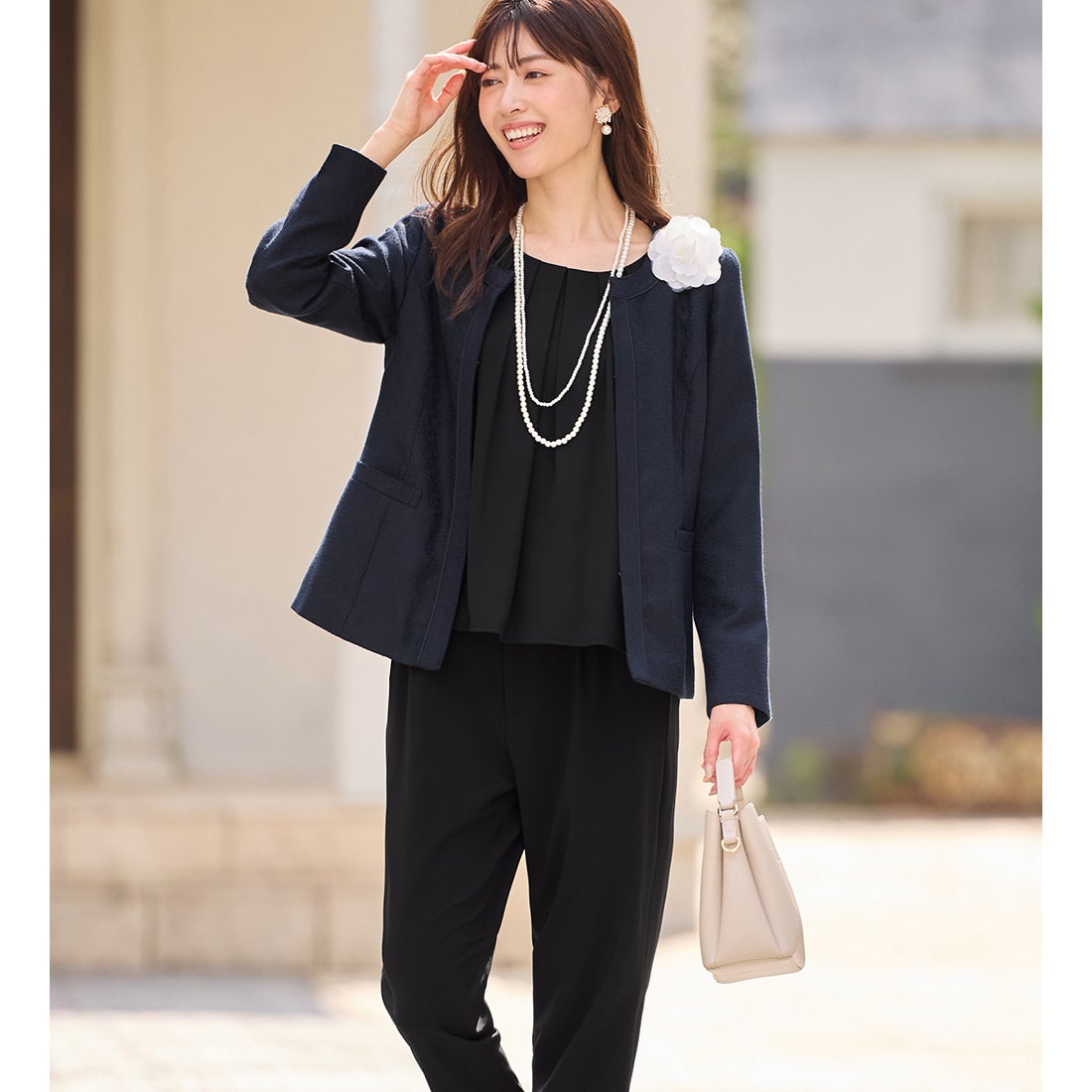 アロッタ Alotta 【4点セット】入学式卒業式に！ママに嬉しい洗える