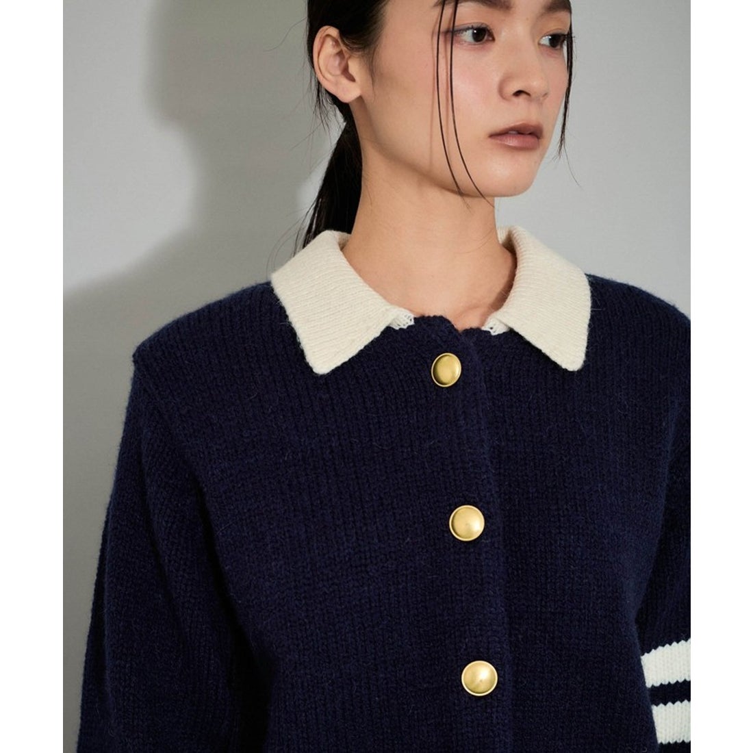 アダム エ ロペ ADAM ET ROPE' 【WEB限定・洗える】ポロニット