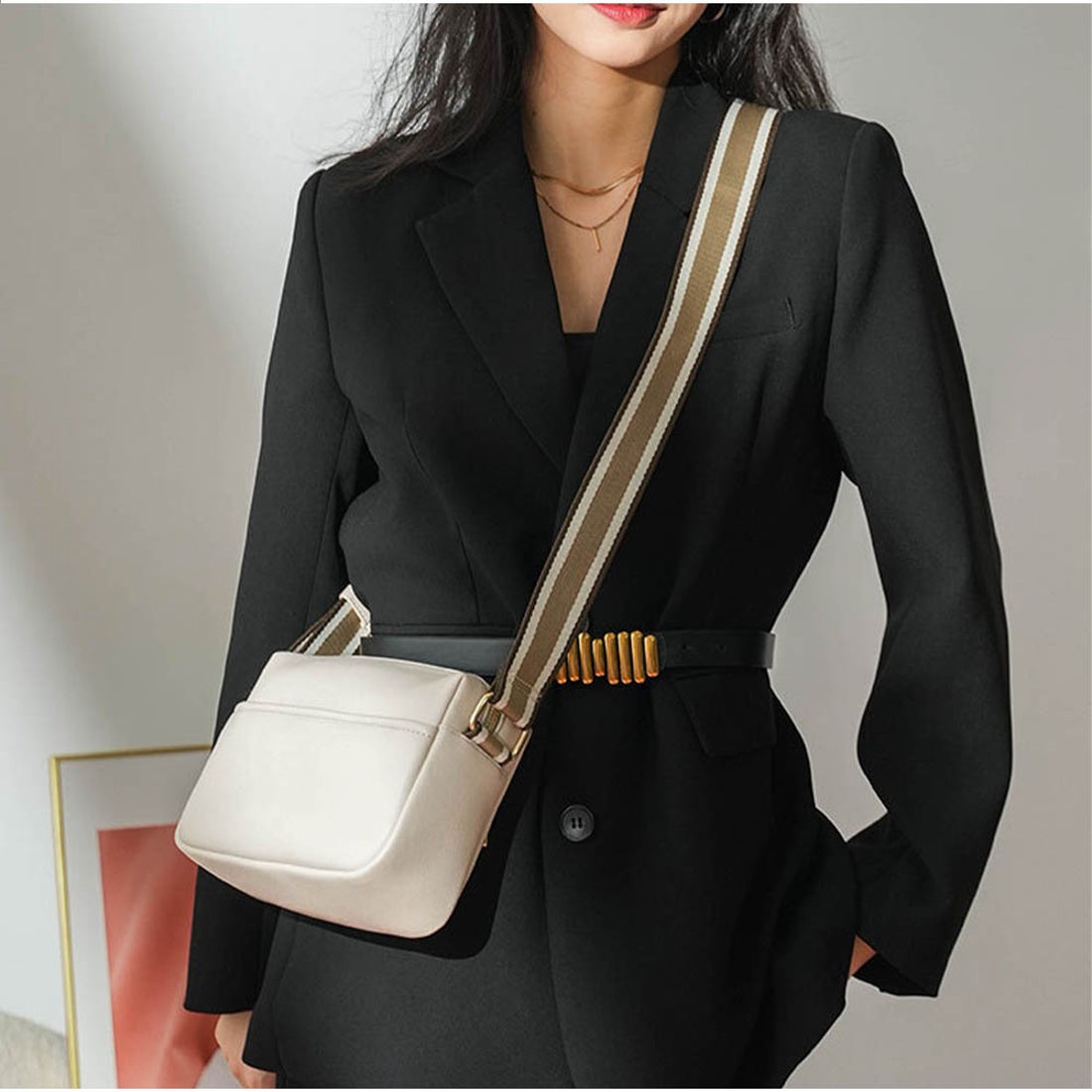 アンドカワイイ And Kawaii ショルダーバッグ キルティングレザー ミニ