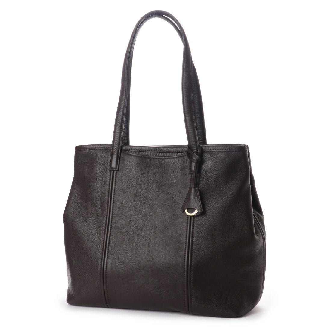 アニアリ aniary シュリンクレザー トートバッグ （ダークブラウン