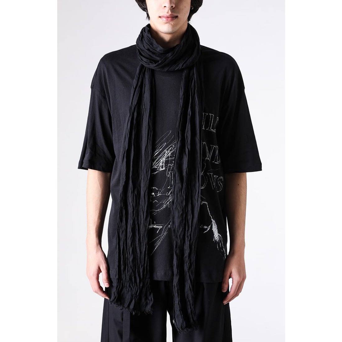 アン・ドゥムルメステール Ann Demeulemeester JARA LONG WRINKLED