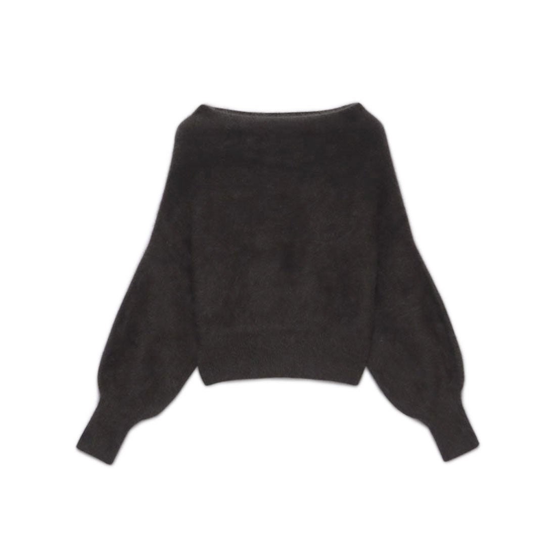 アニュアンス anuans ラクーンオフショルニットプルオーバー