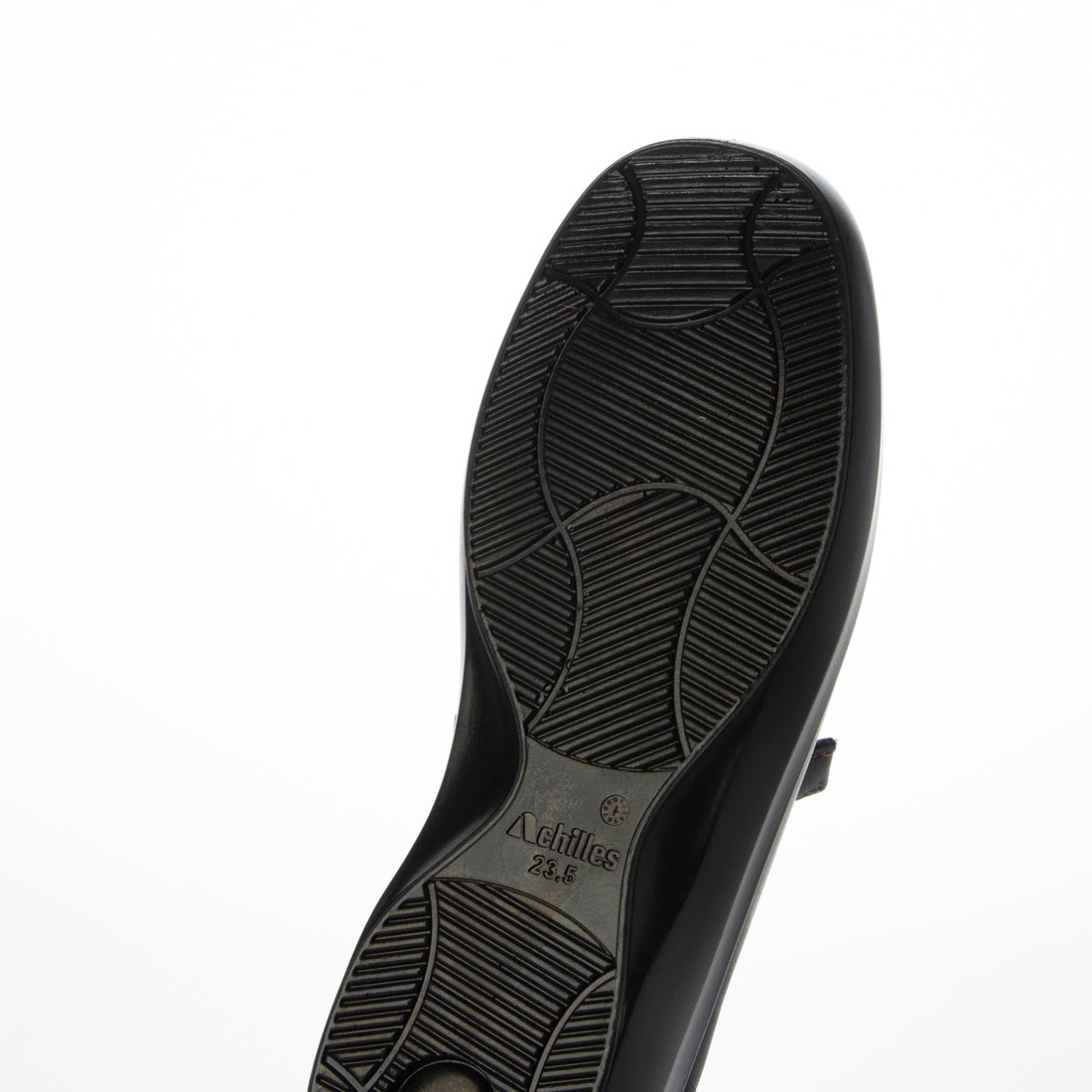 アキレス・ソルボ ACHILLES SORBO ゴム紐仕様レザーシューズ