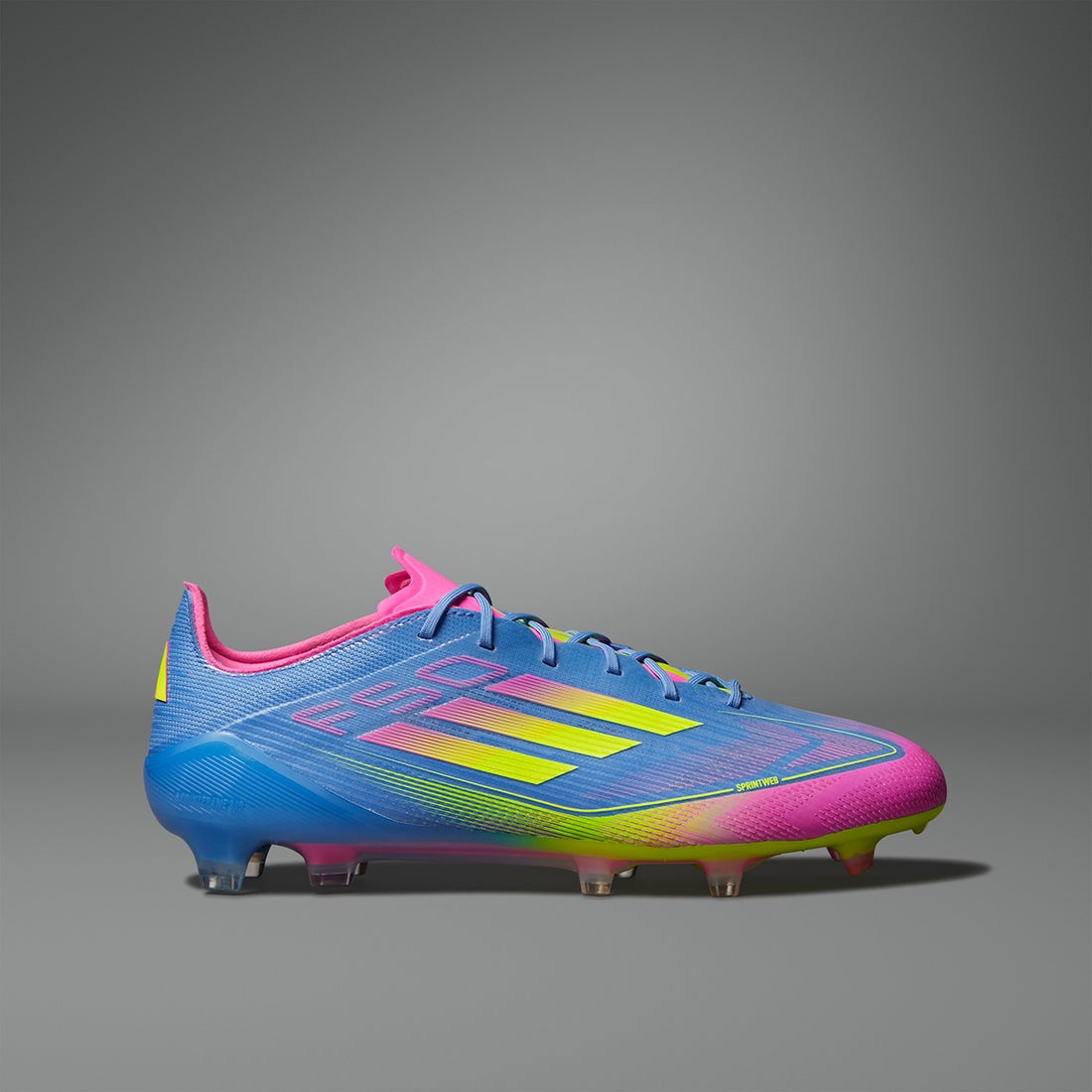 adidas アディダス F50 ELITE FG(ブルー×イエロー×ピンク) NJV41