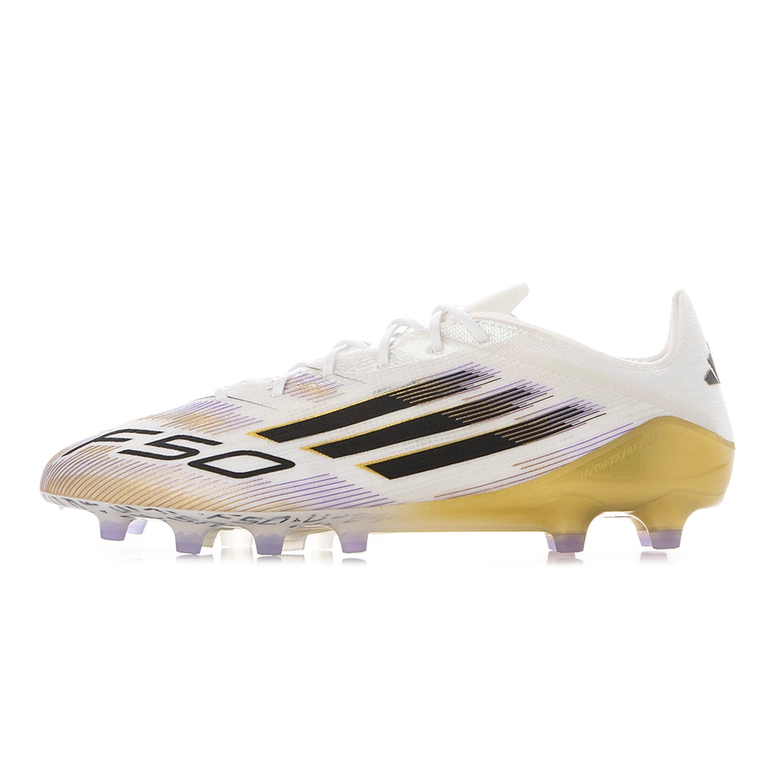 adidas アディダス F50 ELITE AG(ホワイト×ブラック×ゴールド) NMR12