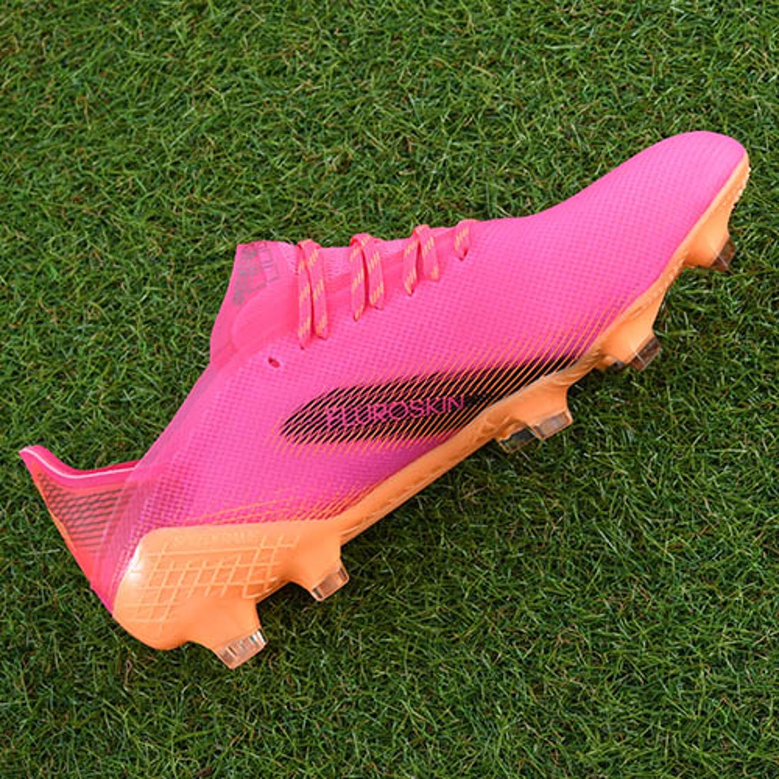 adidas アディダス エックスゴースト .1 FG(オレンジ×ピンク) FW6897