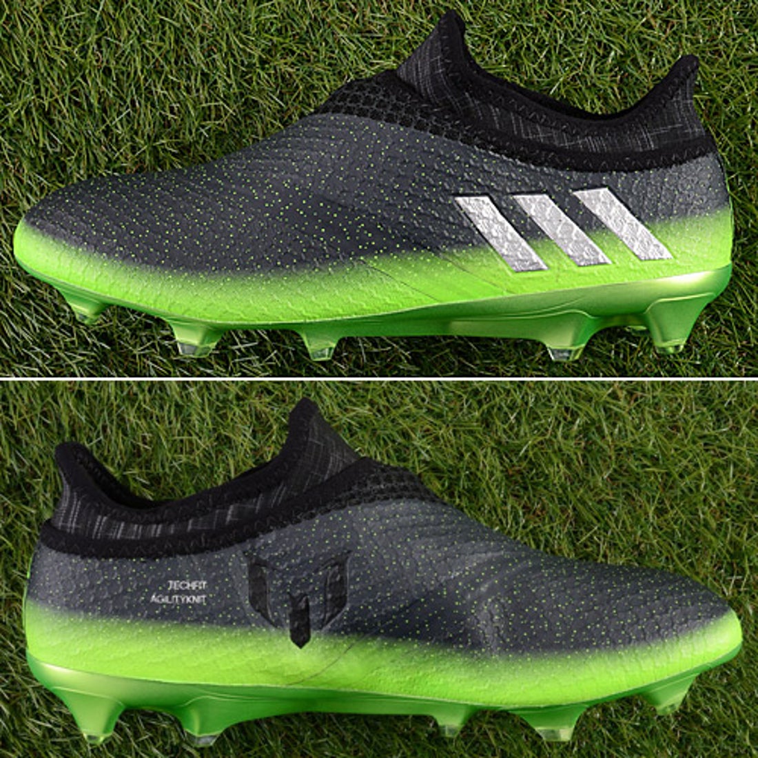 adidas アディダス メッシ 16+ ピュアアジリティー FG/AG(ダークグレー