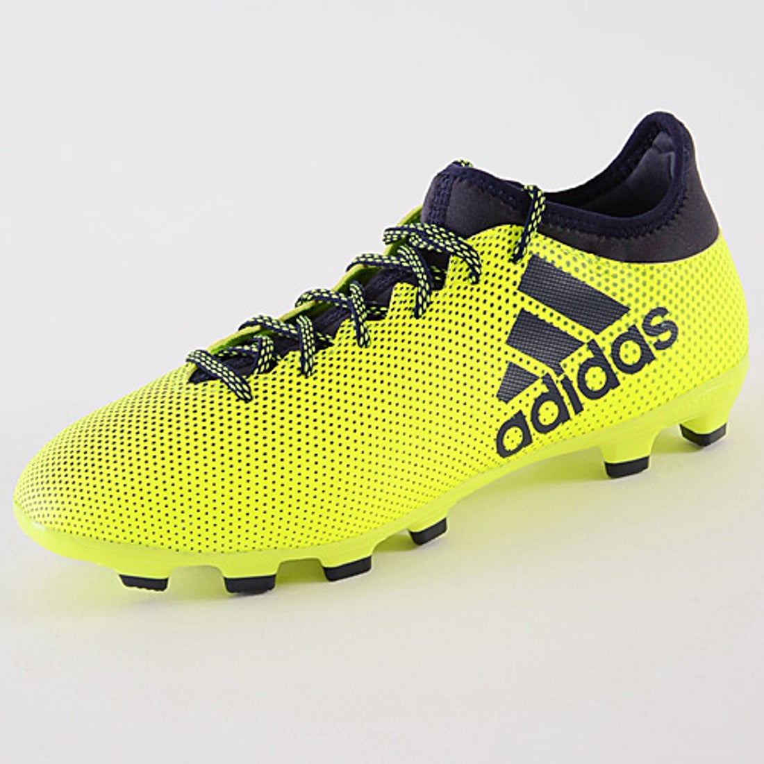 adidas アディダス エックス 17.3 HG（蛍光イエロー×ネイビー） S82373