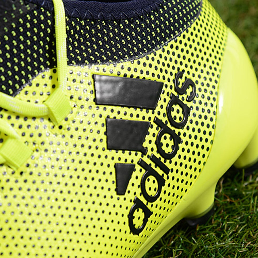 adidas アディダス エックス 17.1 FG/AG（蛍光イエロー×ネイビー