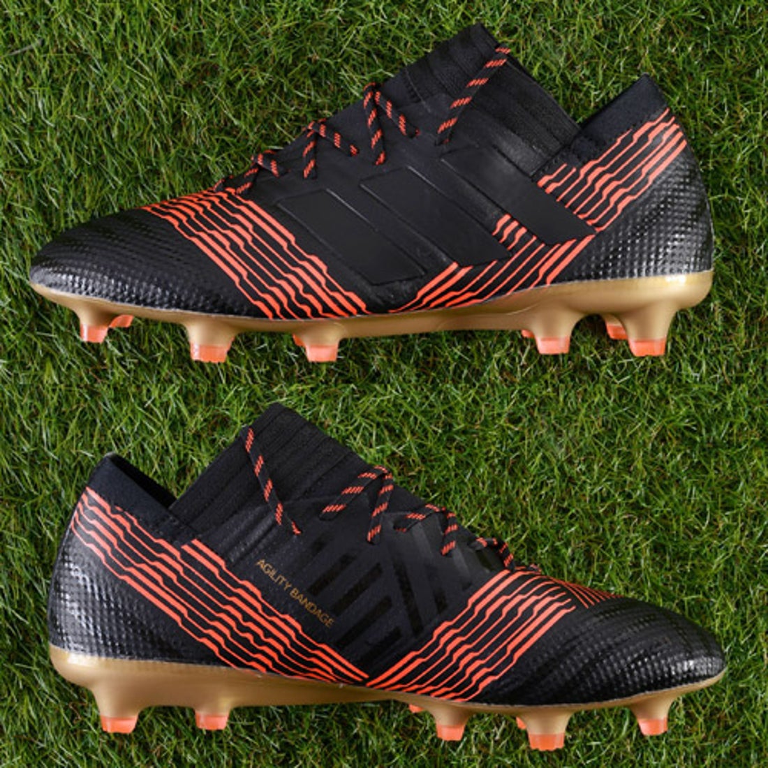 adidas アディダス ネメシス 17.1 FG/AG(ブラック×レッド) CP8932 コア