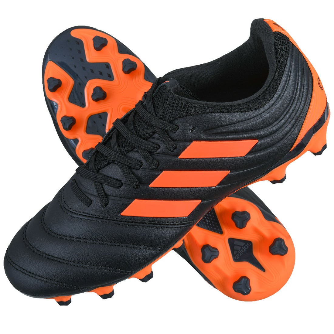 adidas アディダス コパ 20.3 HG/AG(ブラック×オレンジ) EH0907 コア