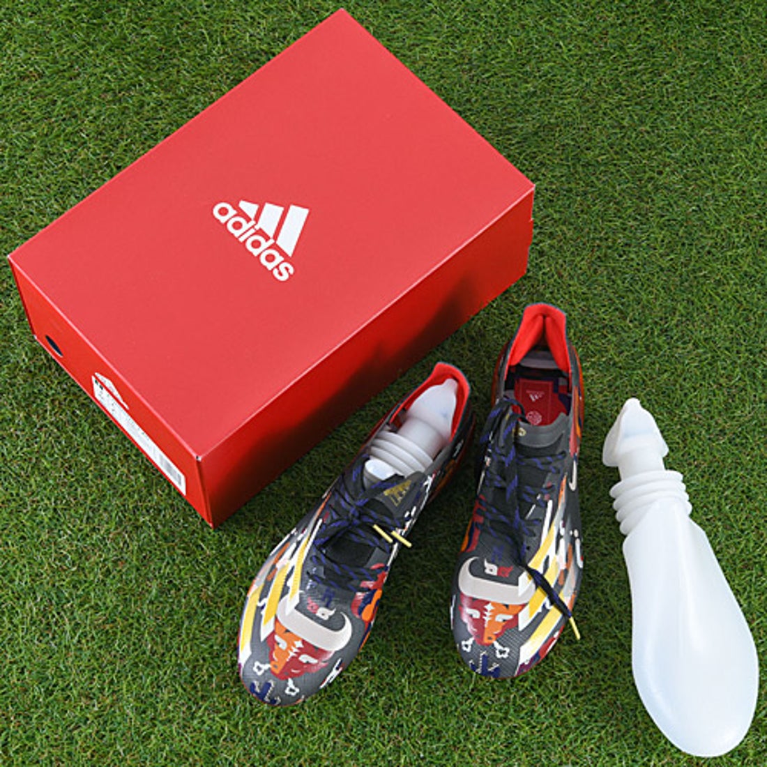 adidas アディダス エックス ゴースト.1 AG CNY(ブラック×ゴールド