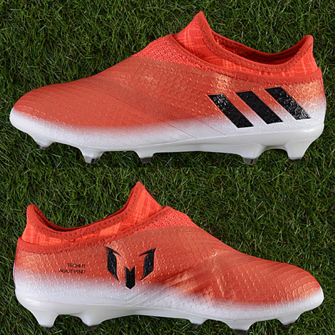 adidas アディダス メッシ 16+ ピュアアジリティー FG/AG(レッド