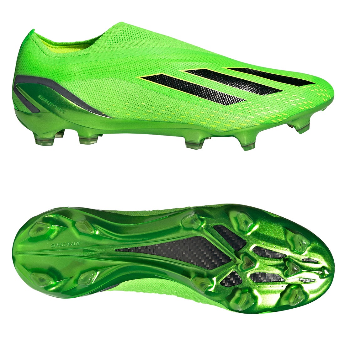 adidas アディダス エックス スピードポータル+ FG(グリーン×ブラック