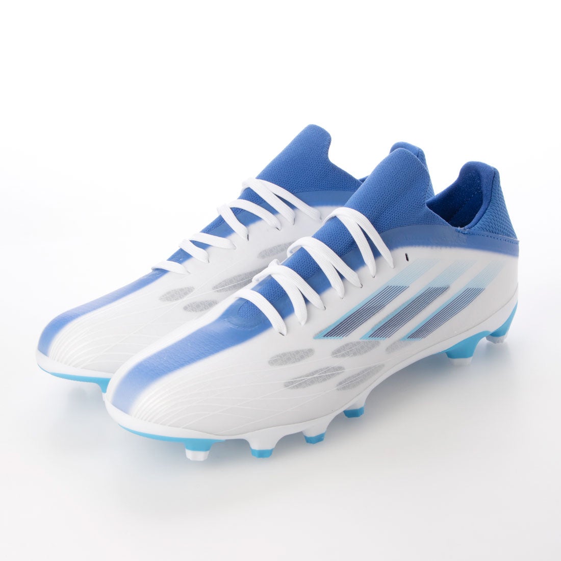 adidas アディダス エックス スピードフロー.2 HG/AG(ホワイト×ブルー