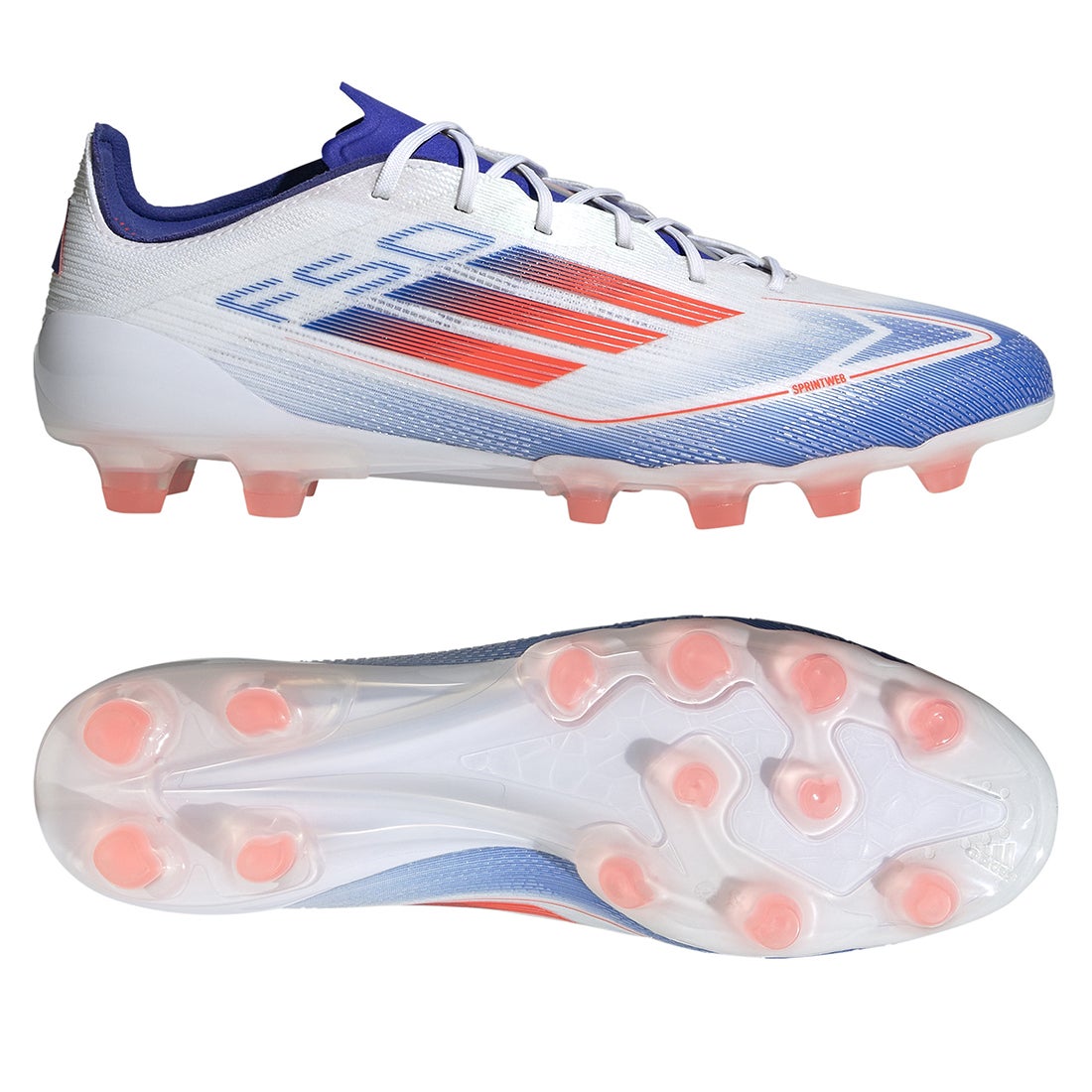 adidas アディダス F50 ELITE HG/AG ジャパン(ホワイト×レッド×ブルー